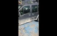 2010 Ford connect siyah sol kapı